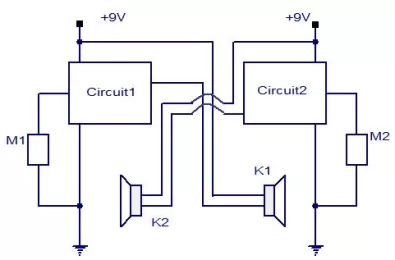 Mạch liên lạc sử dụng transistor